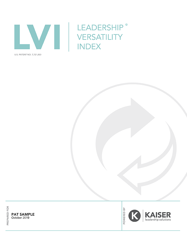 Leadership Versatility Index - Excellius Leadership Development
